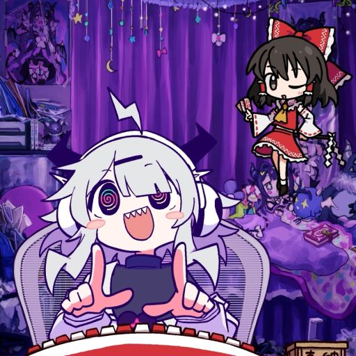 画像ギャラリー No.002のサムネイル画像 / ヒキコモリの少女が電波ソングでハイになるリズムADV「ゆんゆん電波シンドローム」，Steamで本日発売。ラブリーな怪文書で世界を狂わせよう