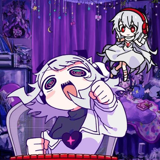 画像ギャラリー No.005のサムネイル画像 / ヒキコモリの少女が電波ソングでハイになるリズムADV「ゆんゆん電波シンドローム」，Steamで本日発売。ラブリーな怪文書で世界を狂わせよう