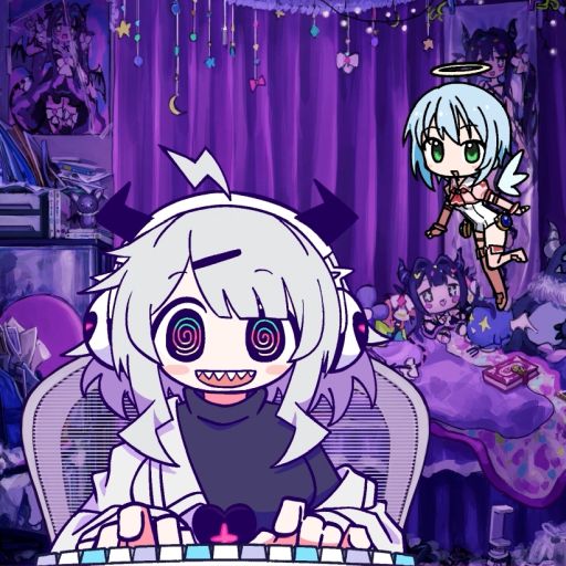 画像ギャラリー No.006のサムネイル画像 / ヒキコモリの少女が電波ソングでハイになるリズムADV「ゆんゆん電波シンドローム」，Steamで本日発売。ラブリーな怪文書で世界を狂わせよう