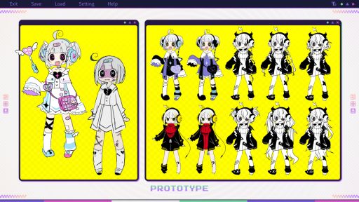 画像ギャラリー No.007のサムネイル画像 / ヒキコモリの少女が電波ソングでハイになるリズムADV「ゆんゆん電波シンドローム」，Steamで本日発売。ラブリーな怪文書で世界を狂わせよう