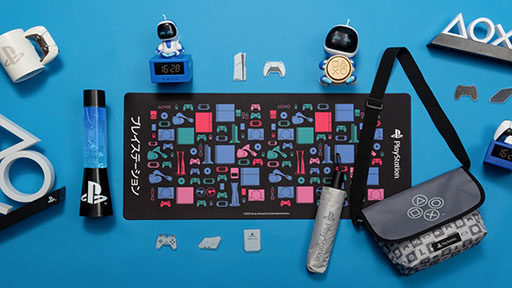 画像ギャラリー No.001のサムネイル画像 / 「PlayStation」「アストロボット」「どこでもいっしょ」の新作アイテムが登場。デスク周りを彩る「グリッターランプ」などをラインナップ