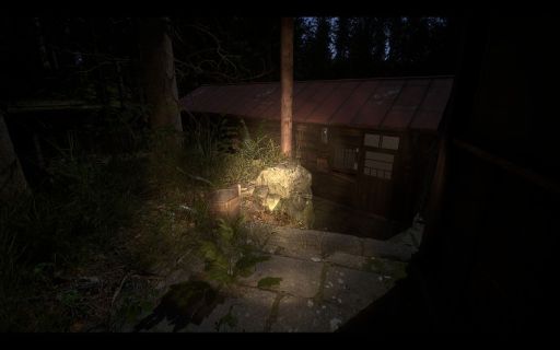 画像ギャラリー No.003のサムネイル画像 / 廃墟を自由に探索できるモードも収録。地図にない村からの脱出を目指すホラーゲーム「鳴蟇村」，8月16日20：00にリリース