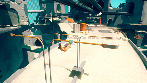 画像ギャラリー No.005のサムネイル画像 / パルクールと大剣のようなチェーンソーを駆使して巨大重機を切り刻め。新作アクション「MOTORSLICE」のリリース時期が2026年5月に決定