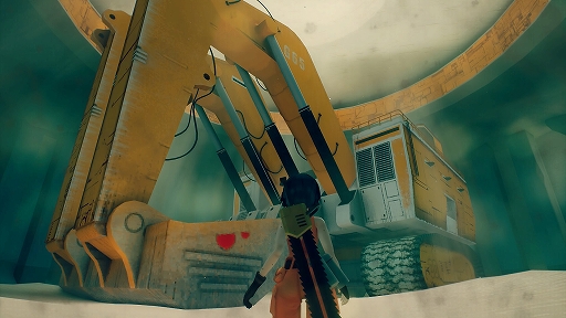 画像ギャラリー No.002のサムネイル画像 / チェーンソーを手にした少女が巨大重機に挑む。「MOTORSLICE」，5月5日にリリース決定