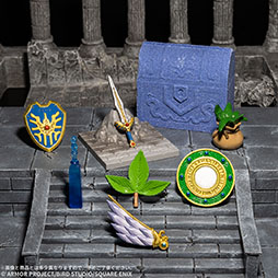 画像ギャラリー No.003のサムネイル画像 / 「ドラクエ」の宝箱をイメージした入浴剤が登場。中から「ロトのつるぎ」「キメラのつばさ」など全7種のアイテムが出てくる