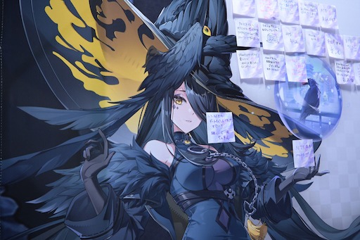 画像ギャラリー No.006のサムネイル画像 / 魔女クロバネがJR難波駅に出張中。「NTE」POP-UPイベント「クロバネのプチ占い」がポンテ広場で10月4日まで開催