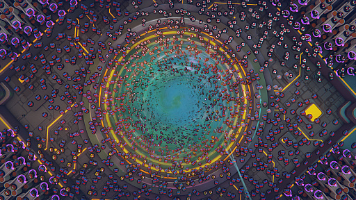 画像ギャラリー No.003のサムネイル画像 / 図形を切って，塗って，重ねて――自動化の沼が待ち受ける工場シム「Shapez 2」（ほぼ日 インディーPick Up！）