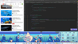 Under the blue horizon