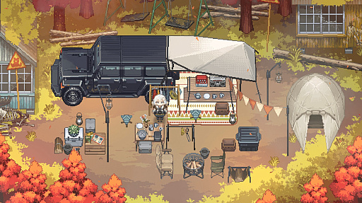 画像ギャラリー No.002のサムネイル画像 / 「HYKE:Northern Light(s)」の無償アップデート“A Witch's chill time”が4月30日に配信。温泉地を舞台にした新たな物語を追加