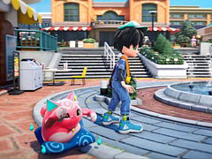 妖怪ウォッチの流れを継承した「ホーリーホラーマンション」，ゲームプレイ映像を公開。「モノノケ」にできそうな物を探して，街中を探索する様子を収録