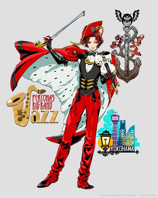 画像ギャラリー No.003のサムネイル画像 / 「ペルソナ５ スペシャル・ビッグバンド・コンサート2026」P5X主人公の限定イラストを公開