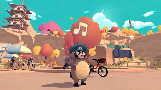 画像ギャラリー No.006のサムネイル画像 / BMXに乗ったタヌキの夏休み！ アクションADV「TANUKI: Pon's Summer - タヌキ：ポンの夏」の配信日が11月10日に決定