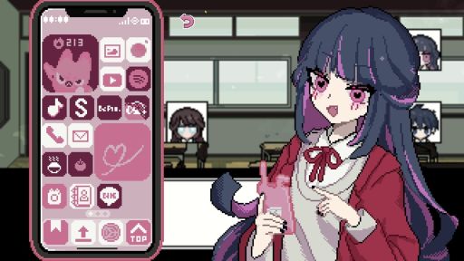 画像ギャラリー No.015のサムネイル画像 / 大好きな「きみ」をこっち側へと連れてこようとする幽霊の女の子が主人公。Steam版「でこれいと・でこれいしょん」,1月22日に発売