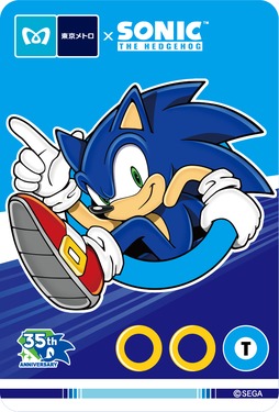 画像ギャラリー No.004のサムネイル画像 / 東西線15000系ラッピング車両「ソニック・ザ・ヘッジホッグ号」，10月5日から運行