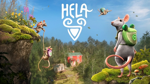 画像ギャラリー No.001のサムネイル画像 / ねずみになって北欧風の森を冒険。「Hela：ちいさなねずみと魔法の森」，PC向け体験版を配信開始。ローカル協力にも対応