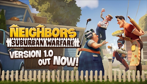 画像ギャラリー No.001のサムネイル画像 / 基本プレイ無料化とともに新キャラや家が追加。「Neighbors: Suburban Warfare」が正式リリースに