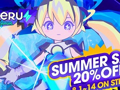 “非常に好評”のコミカルアクション「CONERU -DIMENSION GIRL-」,初のセールを開催。72種類の実績を追加するアップデートも実施