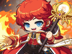 「メイプルストーリーR: エボリューション」,新職業「フレイムウィザード」が登場。アップデートで多数コンテンツを追加