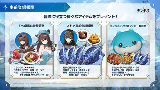 画像ギャラリー No.002のサムネイル画像 / 「モンギル：STAR DIVE」，4月15日10：00の正式サービスに向けて事前ダウンロードを開始