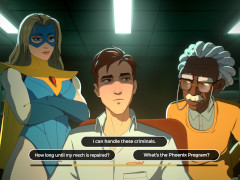 スーパーヒーロー派遣会社で働き,元ヴィランたちをリハビリするストラテジー「Dispatch」,第1話,第2話をSteamで配信中