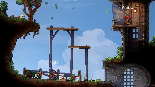 画像ギャラリー No.002のサムネイル画像 / ピクセルアートで描かれる地下世界を開拓。サイドビュー型マルチプレイADV「KYORA」，Steamウィッシュリスト登録者数が50万人を突破