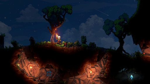 画像ギャラリー No.006のサムネイル画像 / ピクセルアートで描かれる地下世界を開拓。サイドビュー型マルチプレイADV「KYORA」，Steamウィッシュリスト登録者数が50万人を突破