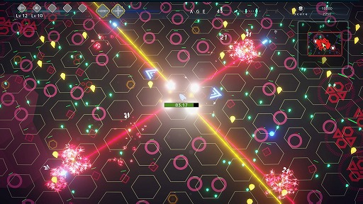 画像ギャラリー No.003のサムネイル画像 / 人体をウイルスや細菌から守るローグライクACT「ウイルスハンター」，Steamで正式リリース。全武器・ステージ開放し，合成武器システムを実装