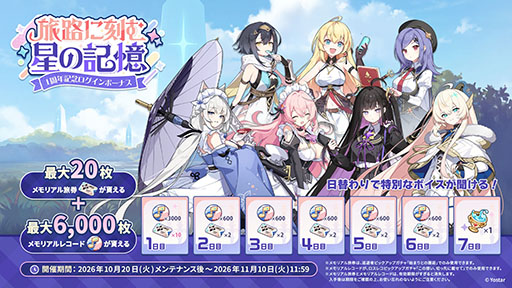 画像ギャラリー No.011のサムネイル画像 / 「ステラソラ」，新章追加記念イベント「暁天を破る創生の光」を10月20日のメンテナンス後に開催。限定巡遊者「セイナ（原点）」も参戦