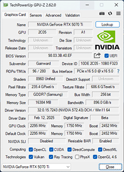  No.007Υͥ / GeForce RTX 50꡼3ơGeForce RTX 5070 Tiץӥ塼ԤΥߥɥϥԾGPUμϤϤˡ