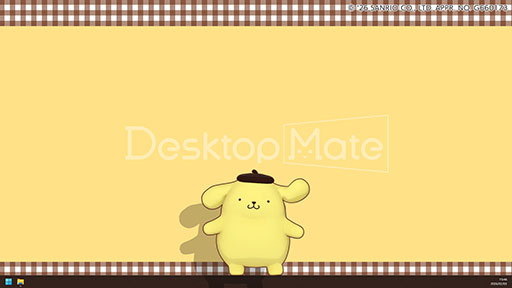 画像ギャラリー No.009のサムネイル画像 / 「Desktop Mate」，サンリオキャラクターズのDLCを3月5日にリリース。ハローキティ，シナモロール，クロミら6種をラインナップ
