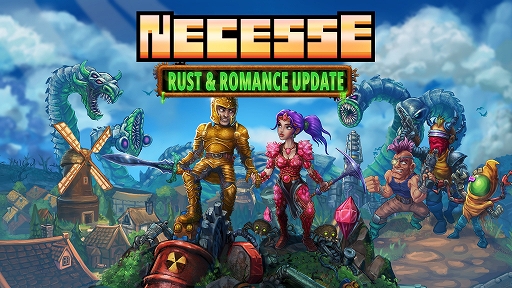 画像ギャラリー No.001のサムネイル画像 / 「Necesse: ネセス」,初の大型アップデート「錆とロマンス」を7月30日に配信。新バイオームやロマンス要素を追加
