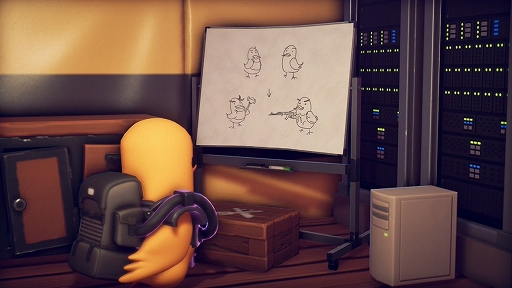 画像ギャラリー No.001のサムネイル画像 / 「エスケープ フロム ダッコフ」,初のゲーム内コラボを近日実施。ハンマーとライフルを持つ2匹のアヒルのイラストを公開