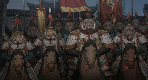 画像ギャラリー No.004のサムネイル画像 / ビジュアルノベル「泣き叫ぶ雁」,体験版をSteamでリリース。「飢えた子羊」の世界観を引き継ぎ,妖魔がはびこる地獄のような10日間を描く