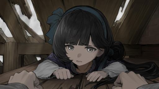 画像ギャラリー No.005のサムネイル画像 / ビジュアルノベル「泣き叫ぶ雁」,体験版をSteamでリリース。「飢えた子羊」の世界観を引き継ぎ,妖魔がはびこる地獄のような10日間を描く