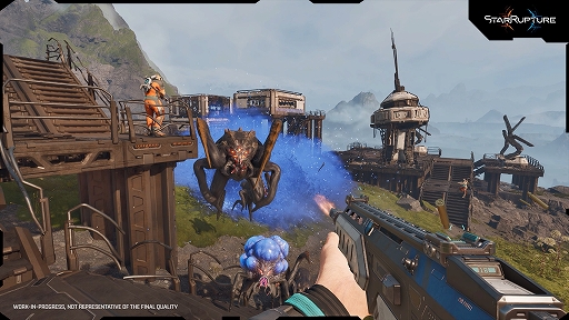 画像ギャラリー No.002のサムネイル画像 / オープンワールド基地建設ゲーム「StarRupture」,協力プレイのテスター募集を開始。早期アクセス版は2026年1月6日より配信