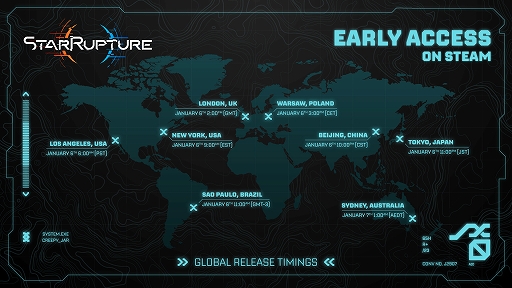 ���������꡼ No.005�Υ���ͥ������ / �����ץ���ɷ����Ϸ��ߥ����StarRupture�ס���������������Ϥ������˲���ȯɽ�ȥ쥤�顼�����