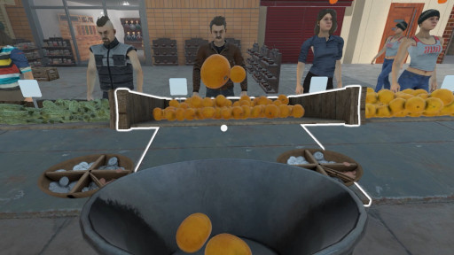 画像ギャラリー No.001のサムネイル画像 / 露天商体験シム「Bazaar Simulator」，早期アクセス版をSteamでリリース。伝統的なスタイルで野菜や果物を販売しよう