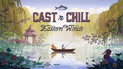 画像ギャラリー No.001のサムネイル画像 / 美麗放置系釣りゲーム「Cast n Chill」,冬の大型アップデートを配信。氷上で静かに釣り糸を垂らす