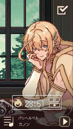 画像ギャラリー No.002のサムネイル画像 / クラシック音楽を擬人化したキャラクターと一緒の作業時間。PC版「アヴェ・クラシック」,2月に配信決定