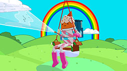 画像ギャラリー No.003のサムネイル画像 / 「PowerWash Simulator 2」のDLC，「アドベンチャー・タイム」スペシャルパックが公開に。高圧洗浄機を手に王国をピカピカにしよう