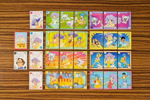 画像ギャラリー No.003のサムネイル画像 / 「クリィミーマミ」「ペルシャ」「マジカルエミ」，3人の魔法少女がそろい踏み！　昭和・平成レトロボードゲーム大百科 第14回