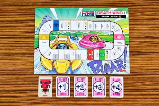 画像ギャラリー No.009のサムネイル画像 / スーファミの名作がボードゲームに！　「エフゼロ ナイトリーグ」で5つのサーキットを駆け抜けろ！　昭和・平成レトロボードゲーム大百科 第20回