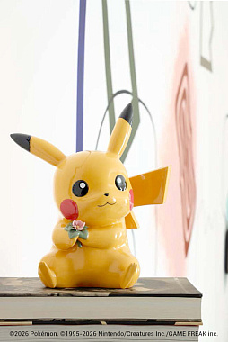 画像ギャラリー No.012のサムネイル画像 / ピカチュウ＆イーブイの100万円のオブジェが登場。288体限定制作となる精緻な作品