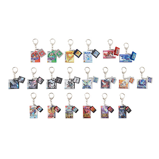 画像ギャラリー No.008のサムネイル画像 / 「ポケットモンスター」シリーズの歴代ゲームソフトのパッケージがデザインされたグッズが登場。Tシャツやピンズなどを6月18日にリリース