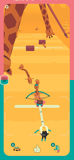 画像ギャラリー No.013のサムネイル画像 / 手と手が出会ったら即バトル。カオスに変化するルールが楽しい対戦アクション「WHAT THE CLASH?」（今日から始めろApple Arcade #62）