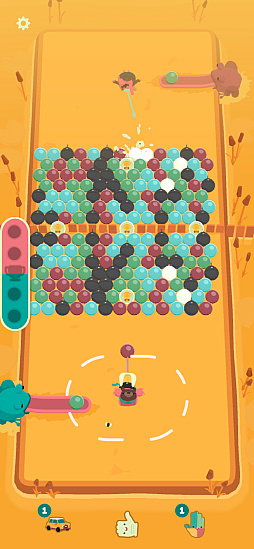 画像ギャラリー No.015のサムネイル画像 / 手と手が出会ったら即バトル。カオスに変化するルールが楽しい対戦アクション「WHAT THE CLASH?」（今日から始めろApple Arcade #62）