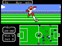 画像ギャラリー No.010のサムネイル画像 / 「ワールドカップ」の開催で盛り上がるサッカー界。この機に，ファミコンソフトの名作「キャプテン翼」ライクな「ファンタジスタ明日翔」を紹介