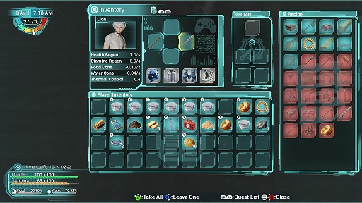 画像ギャラリー No.008のサムネイル画像 / 過酷な惑星が舞台のクラフトサバイバル「Exelio -エグゼリオ」，アーリーアクセスをSteamで開始。主人公が昼夜で切り替わる