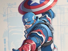 ��MARVEL Tōkon: Fighting Souls�ס�����ץƥ󡦥���ꥫ�Τ��ޤ��ޤʵ���Ҳ𤹤륭��饯����������ư������