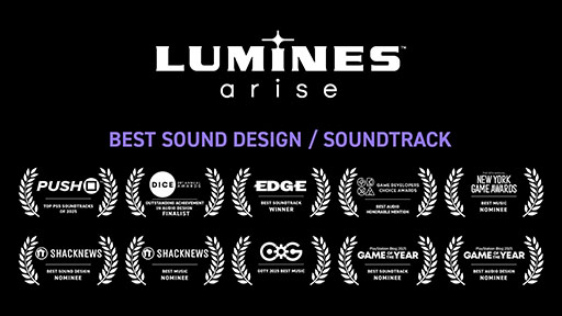 画像ギャラリー No.003のサムネイル画像 / 「Lumines Arise」，サントラを一足早く楽しめるリスニングパーティーを，1月29日13：00より音楽配信プラットフォームBandcampで開催